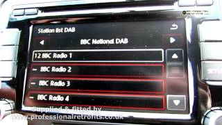 VW Transpotrer T5 DAB Radio Retrofit [upl. by Layor]