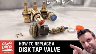 How to Repair or Replace a Quarter Turn Ceramic Disk Tap Valve [upl. by Ydnas]