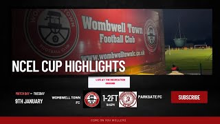 Wombwell Town FC vs Parkgate FC 090124 NCEL CUP [upl. by Asiluj]