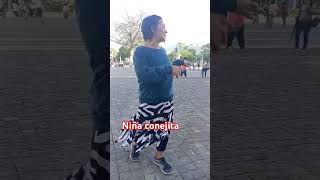 Niña conejita baila así suscribanse 👍👍♥️♥️ shorts [upl. by Legnaros]