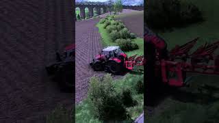 END of PLOWING with MASSEY 8S fs22 farming farmingsimulator ls22 farmingsimulator22 fyp fy [upl. by Anaeerb262]