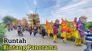 RUNTAH  ARAK ARAKAN BUROK BINTANG PANORAMA LIVE JAPURA BAKTI [upl. by Fraase650]