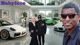 Babyfaces Los Angeles Home  New Girlfriend 3 Children Age 65 Cars and Huge Net Worth [upl. by Reteip141]