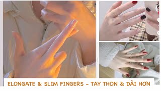 🔥🌈Exercises For Fingers ✨  Elongate and slim fingers for beautiful hands in 3 weeks [upl. by Greenleaf]