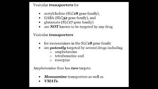 STAHLS  Chapter 2  7 SLC18 GENE FAMILY AS TARGETS OF PSYCHOTROPIC DRUGS psychiatrypharmacology [upl. by Stoneman]