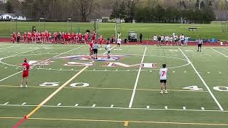 ESM JV LACROSSE VS BALDWINSVILLE 42724 [upl. by Airdnalahs430]