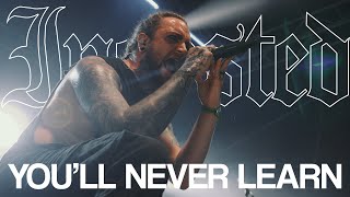 Ingested  Youll Never Learn OFFICIAL VIDEO [upl. by Kovacev]