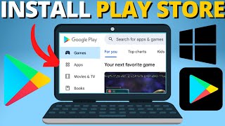 How to Install Google Play Store on PC amp Laptop  Download Play Store on PC [upl. by Bran]