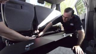 ESP Ford F150Raptor Rear Underseat Storage Install [upl. by Lorna389]