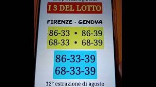 aggiornamento previsioni 250724 previsionilotto lotto 10elotto [upl. by Ailido964]