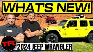 Here’s Everything That’s New amp Improved on the 2024 Jeep Wrangler Including THIS Unexpected Upgrade [upl. by Pegma]