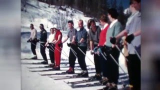 Club Méditerranée MONETIER  Cours de Ski  Année 19581960 [upl. by Airyt]