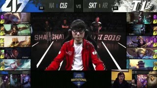 CLG vs SKT 熱狂解説 MSI Day 3 [upl. by Decker666]