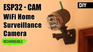 Make a Simple WiFi Security Camera with ESP32CAM [upl. by Edorej]