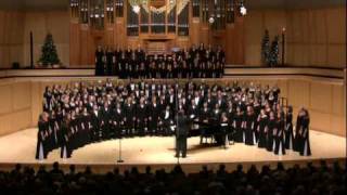 Carol of Joy  University of Utah Combined Choirs [upl. by Annuahsal]