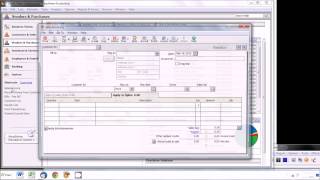 Peachtree Accounting Basic Create Default Page and ShortCut [upl. by Rocray]