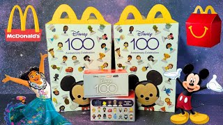 4K UNBOXING THE DISNEY 100 MCDONALDS HAPPY MEAL  NOVEMBER 2023 [upl. by Raney]