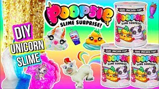 POOPSIE SLIME SURPRISE AUSPACKEN I EINHORN SLIME Spielzeugtest I PatDIY [upl. by Keldah844]