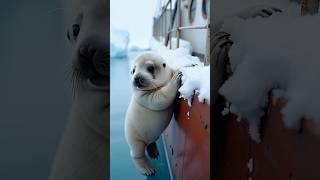 A touching story about an injured baby otter asking for help from the sailors on the ship animals [upl. by Debbi681]