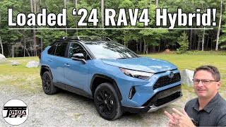 LOADED 2024 Toyota RAV4 Hybrid with Packages Features Technology [upl. by Aig254]