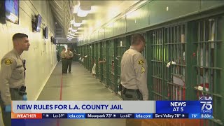 New rules for LA County jail [upl. by Aneladgam609]