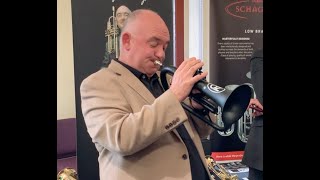 James Morrison tests the ZO Next Generation plastic flugelhorn [upl. by Persis]