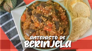 Berinjela Refogada  Antepasto Rápido  Receita Toque Paladar [upl. by Sadira]