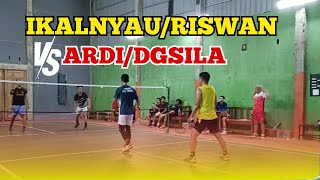 IKALNYAURISWAN VS ARDIDG SILA bulutangkisindonesia [upl. by Atinaujnas233]