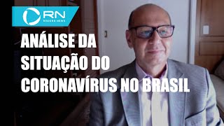 Diretor do Instituto Butantan analisa a situação do coronavírus no Brasil [upl. by Eduam]