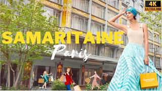 Paris France 🇫🇷 Exploring the Luxury La Samaritaine  4K  Walkthrough Tour  DJI OSMO POCKET 3 [upl. by Htebazle]