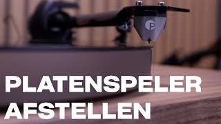 Een platenspeler afstellen  Zo doe je dat [upl. by Nosreip]