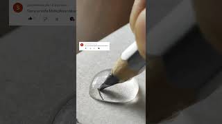 Write Mahi in water drop challenge shorts trending art [upl. by Mot]