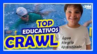 NATAÇÃO INFANTIL  TOP EXERCÍCIOS PARA APRENDER NADO CRAWL [upl. by Olonam5]