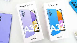 Samsung Galaxy A32 4G  A32 5G Review amp Comparison Very Different Phones [upl. by Murphy]