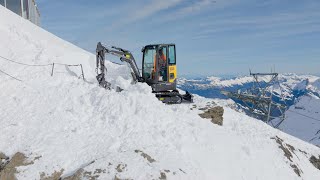 Volvo ECR25 Electric – Moving mountains in the Swiss alps [upl. by Watson755]