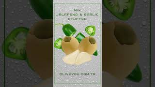 JALAPENO amp GARLIC STUFFED OLIVES [upl. by Karola460]