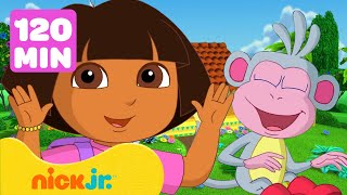 Dora la Exploradora  ¡Los episodios MÁS DIVERTIDOS de Dora y Botas 😂 2 horas  Nick Jr en Español [upl. by Hepzi]