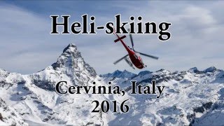 Cervinia Heliski 2016 [upl. by Vasquez]