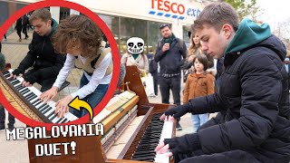 I played MEGALOVANIA and other Undertale songs on piano in public [upl. by Aicener]