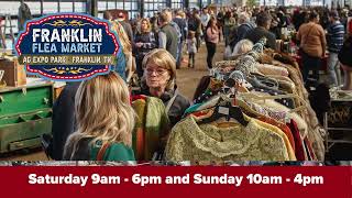 Franklin TN Flea Market  Nov 910 2025  Williamson County Ag Expo [upl. by Alaikim541]