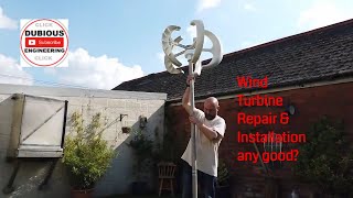 DuBEnG Chinese Vevor Wind Turbine Power Generator  How to install repair and a review is it good [upl. by Notlew]