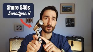 Shure 540s Sonodyne II  Mitico microfono per armonica a bocca Test e recensione [upl. by Onairelav]