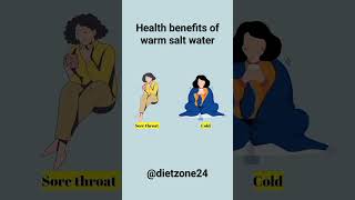 7 Amazing benefits of drinking Salt Water Everyday shorts [upl. by Azelea]