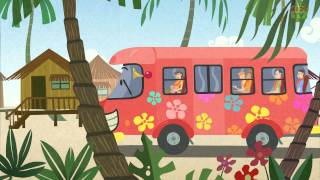 Wheels on the bus  Nursery Rhyme with Lyrics  Kids Tv Nursery Rhymes [upl. by Gav]