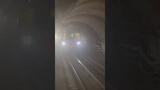 Jubilee Line Waterloo Tunnel London Underground shortsfeed shortsvideo shortvideo trainwatching [upl. by Caldeira]