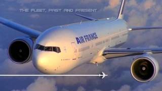 The Air France Fleet past and present en [upl. by Aitan157]