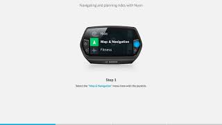 Bosch eBike Nyon Tutorial 7 Navigating and planning rides with Nyon [upl. by Howard758]