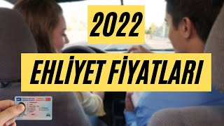 EHLİYET FİYATLARI 2022  2022 EHLİYET FİYATLARI NE KADAR  EHLİYET FİYATLAR  EHLİYET ALMAK 2022 [upl. by Liagibba]