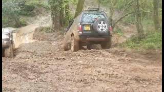 4x4 freelander off roading uk [upl. by Zehc]