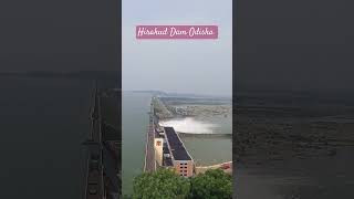 Hirakud Dam OdishaLongest earthen Dam in the world Sambalpur thesecretvlogger hirakuddamdam [upl. by Evadne]